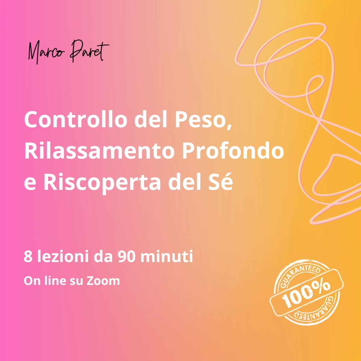 corso per il controllo del peso marco paret